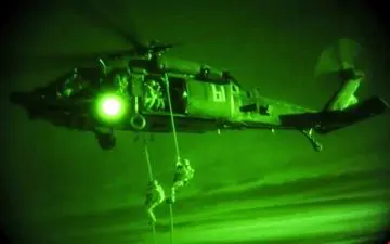 عملیات هلی برن آمریکا در حومه حسکه سوریه