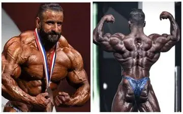 عاشقانه‌های هادی چوپان با یک نوزاد|آسایش و آرامش هادی چوپان در کنار یک نوزاد