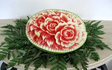 تزیین هندوانه شب یلدا + فیلم