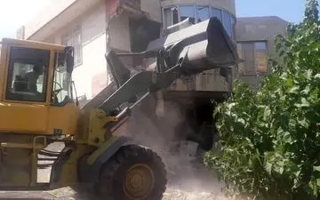 تخریب ۱۸ ساخت و ساز غیرمجاز در شمیرانات