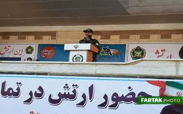 
به شعار ارتش برای ملت همچنان پایبند هستیم/ 
هر نوع تهدیدی را با اقتدار و صلابت در کمترین زمان پاسخ خواهیم داد