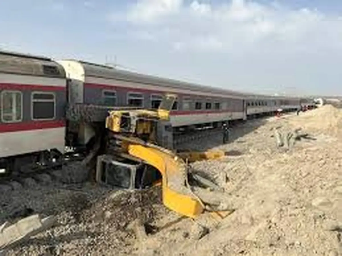 دلیل قطعی حادثه قطار مشهد - یزد اعلام شد