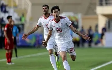 سردار آزمون یکی از ۵ بازیکن برتر مرحله گروهی جام