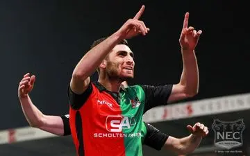 گلزنی جهانبخش مقابل لیون در لیگ اروپا