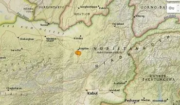 وقوع دو زلزله پیاپی در ولایت «بغلان» افغانستان