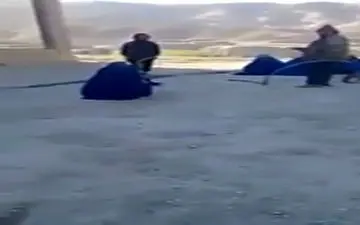 شلاق زدن زنان به دست طالبان + فیلم