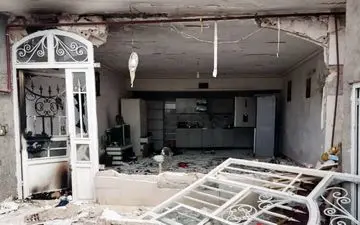 انفجار ناشی از نشت گاز حادثه آفرید/  ۵ نفر راهی بیمارستان شدند