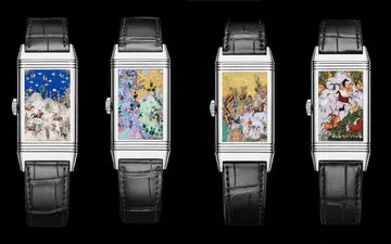 روایت قصه‌های شاهنامه روی صفحه‌ی ساعت‌های لاکچری ژژر