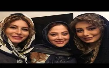 "سحر قریشی" و "فریبا نادری" با موهای فر + عکس