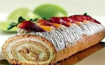 آموزش این کیک فوق العاده رو از دست نده | طرز تهیه کیک رولی توت فرنگی !