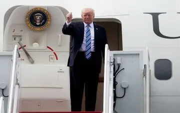  ترامپ وارد کره جنوبی شد