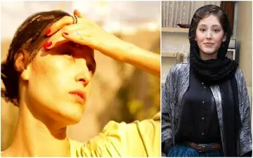 لباس بدن نمای فرشته حسینی / نوید جان غیرتت کجا رفته + عکس شرم آور