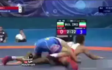 اجرای فن اصیل ایرانی در مسابقات جهانی کشتی پس از ۵۰ سال