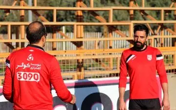 هافبک آماده سرخ‌ها فقط تمرین می‌کند! 