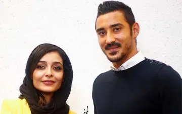 تیپ رضا قوچان نژاد و ساره بیات  در یک مراسم