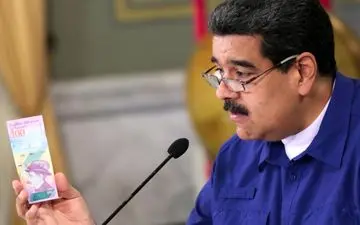 ونزوئلا 35 درصد از ارزش پول خود را کاهش داد