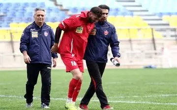 مهاجم پرسپولیس 3 هفته خانه نشین شد