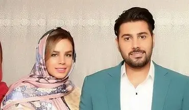 تیپ احسان خواجه امیری و همسرش در یک مهمانی! + عکس