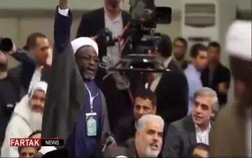 صحبت‌های جالب یک مهمان آفریقایی با رهبر انقلاب + فیلم