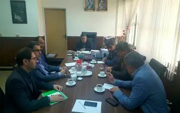 ‍ جلسه تعیین تکلیف مستاجرین زلزله زده و جنگ زده های شهرستان قصر شیرین 