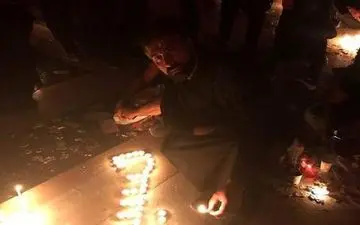 همسر دوم بهاره رهنما در شام غریبان! + عکس