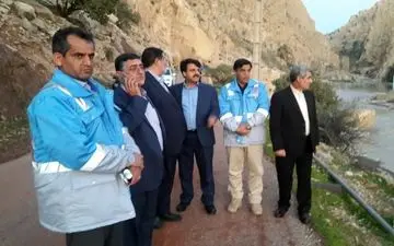 رئیس سازمان مدیریت بحران کشور از مناطق سیل‌زده پلدختر بازدید کرد