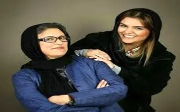 دختر رویا تیموریان در کنار بهرام رادان