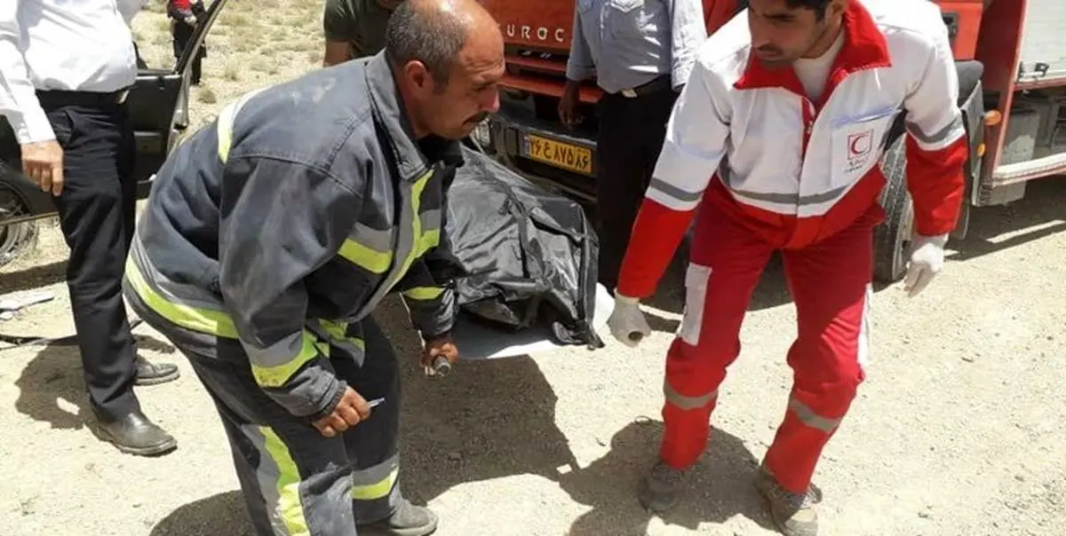 کشته شدن 4نفر در اثرتصادف وحشتناک در محور امیدیه‌ به بندرماهشهر
