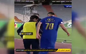 خوشحالی گل ضد کرونایی دانشگر و قائدی