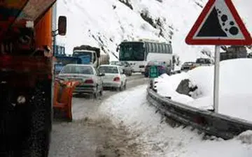 هراز و کندوان برفی شد