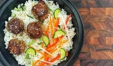 طرز تهیه زیره پلو کرمانی با ران بوقلمون