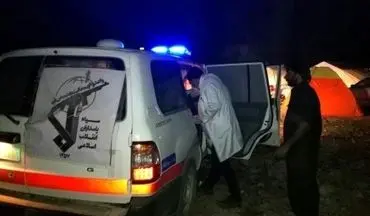 سرکشی شبانه نیروهای امدادی سپاه به زلزله‌زدگان