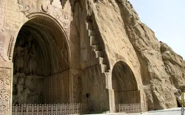 طاق بستان کرمانشاه یادگار ارزشمند ساسانیان