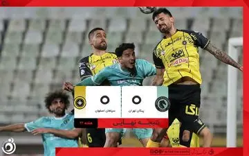 سپاهان متوقف شد و پیکان فرصت صدرنشینی را از آن ها گرفت