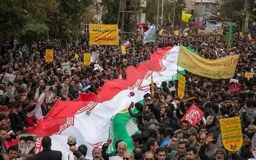 حضور پرشور مردم کرمانشاه در راهپیمایی روز دانش آموز به روایت تصویر