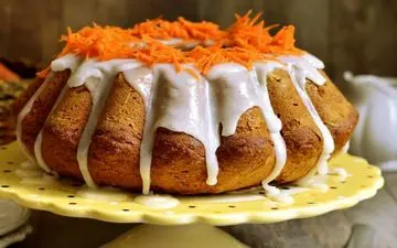 طرز تهیه کیک هویج با عسل طبیعی | این دسر فوق العاده س