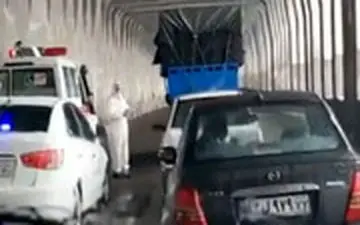 اقدام عملی برای جلوگیری از انتقال بیشتر کرونا :تست سلامت از مسافران وسط جاده هراز!