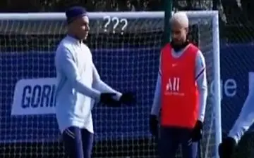 تنش در PSG؛ نیمار بدجور حال امباپه را گرفت! (عکس)