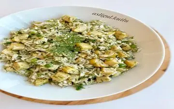 پلوی خوشمزه| آموزش کنگرپلوی فرنگی