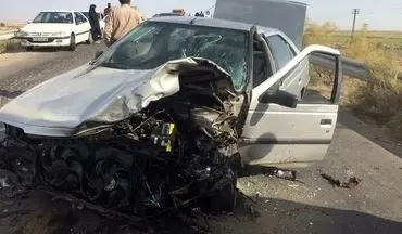 برخورد پژو پارس و پراید در محور اهواز–شوش ۷ مصدوم برجای گذاشت