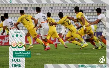 خلاصه بازی فجر سپاسی 0 - مس کرمان 0 + ویدئو