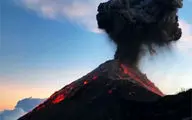 کوهنوردانی که هنگام صعود به قله، با فوران کوه آتشفشان روبرو شدند + فیلم 
