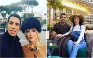 تصویر جدید آرام جوینده همسر سپهر حیدری