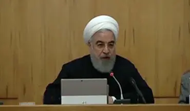 روحانی: آشوب طلبان سازمان یافته، مجری برنامه مثلث دشمنی علیه ایران
