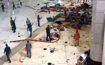 تبرئه عاملان سقوط جرثقیل در مکه مکرمه