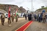  استاندار کرمانشاه وارد عراق شد/ استقبال استاندار حلبچه در صفر مرزی
