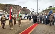 استاندار کرمانشاه وارد عراق شد/ استقبال استاندار حلبچه در صفر مرزی