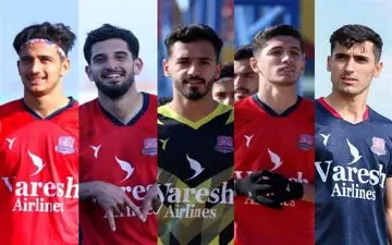 اضافه شدن چند بازیکن جدید به تمرینات نساجی