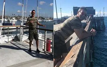 خوشگذرانی احمدرضا عابدزاده در آمریکا! + عکس