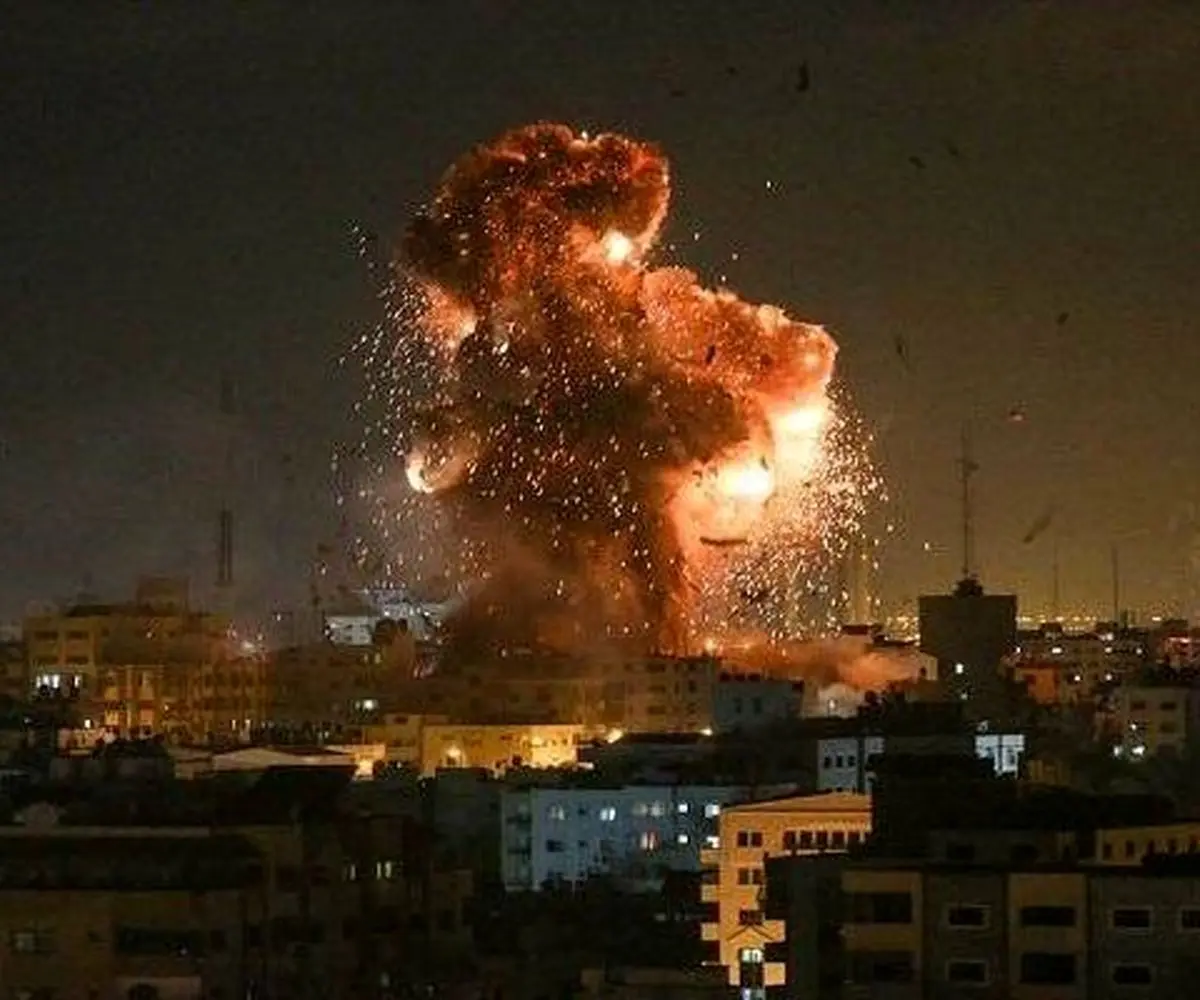  رژیم صهیونیستی به نوار غزه حمله کرد